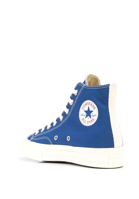 sneakers play unisex blu in tessuto COMME DES GARÇONS PLAY X CONVERSE | P1K1222
